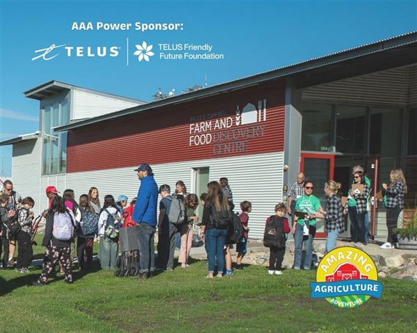 Agriculture in the Classroom – Manitoba Receives $20,000 grant from the TELUS Friendly Future Foundation to Inspire the Next Generation Through Amazing Agriculture Adventure