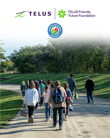 Agriculture in the Classroom - Manitoba receives $10,000 Community Board grant from the TELUS Friendly Future Foundation
