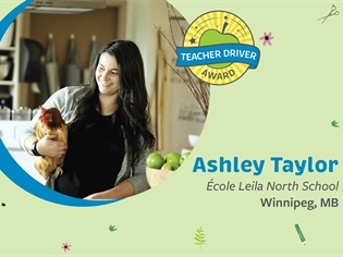 2022 AITC-M Teacher Driver Award Winner, Ashley Taylor