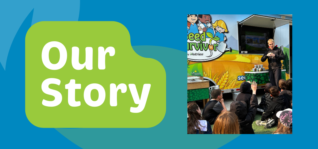 Kids smiling at camera