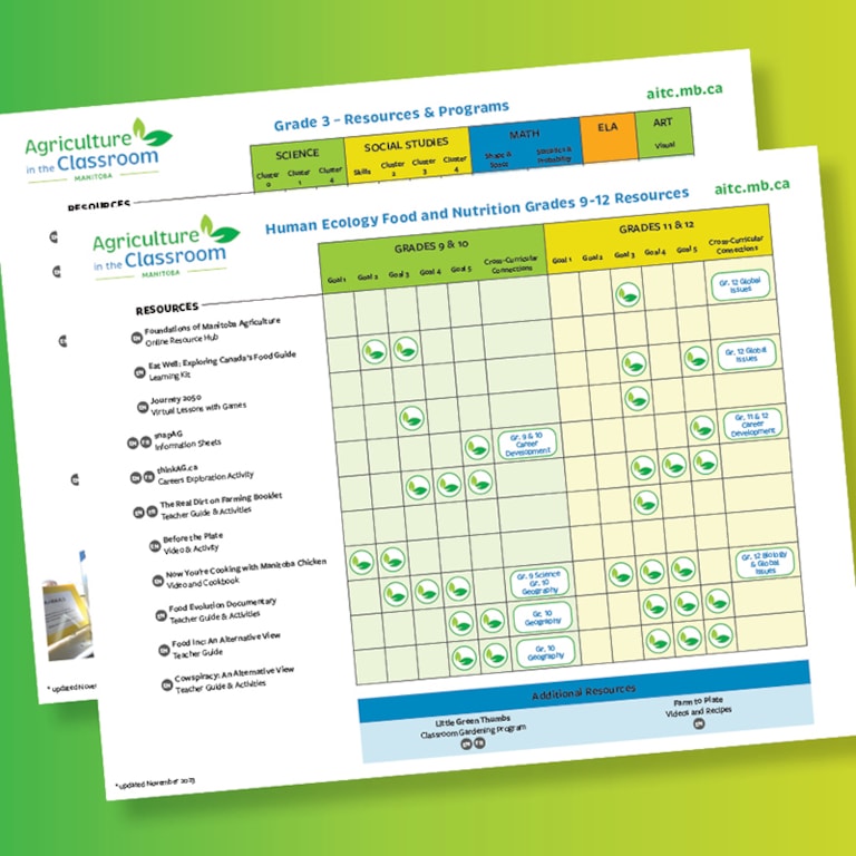 Screenshot of a Grade at a Glance summary sheet