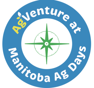 AgVenture logo on green and yellow gradient background
