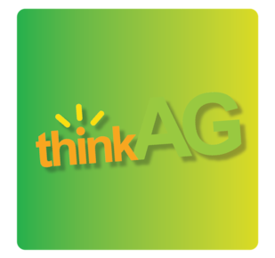 thinkAG Career Expo logo on green background